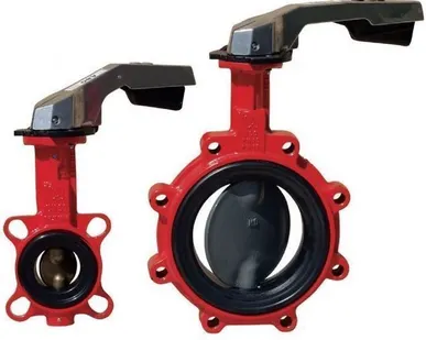 фото Затвор дисковый Ду300 Ру16 межфланцевый с редуктором КНР
