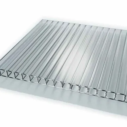 Фото №0 Поликарбонат 6 мм прозрачный 2,1*6 м Рациональ