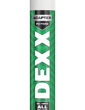 Фото №0 Пена DEXX "STANDARD" полиуретановая, адаптерная, всесезонная, 750мл
