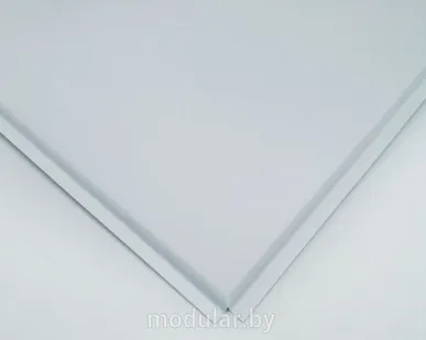 фото Панель алюминиевая белая матовая 60*60