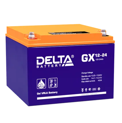 Фото №0 Аккумулятор Delta GX 12-24