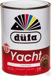 Фото №0 Лак яхтный матовый YACHT 750 мл. Dufa Retail