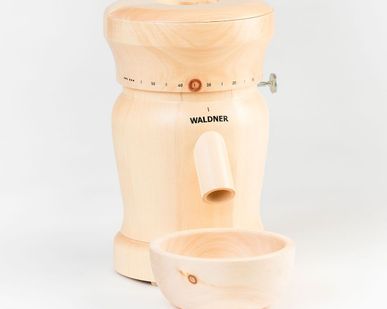 фото Мукомолка Waldner Biotech Lady жерновая электрическая домашняя мини мельница для помола зерна, зерновых в муку, сосна в Москве