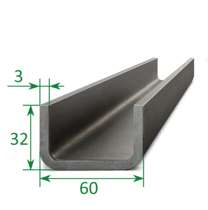 Фото №0 Швеллер гнутый 60х32х3