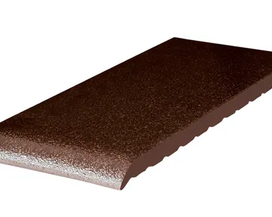 фото Клинкерный подоконник KING KLINKER 02 Brown-glazed, 200*120*15 мм