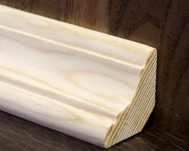 фото Галтель – полукруглый желобок в столярных деталях, а также деревянная планк