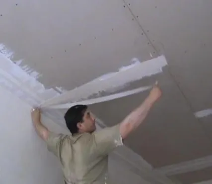 Фото №0 Заполнение, проклейка швов