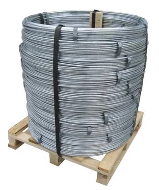 Фото №0 Проводник круглый оцинкованный 8мм (50кг/125м) (РФ)