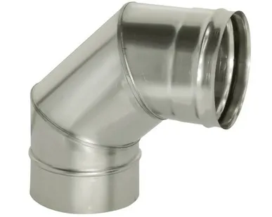 фото Отвод "Дымок" 90° D150, AISI 439 (0.5)
