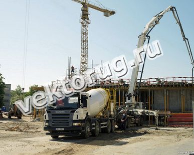 фото Бетон с доставкой