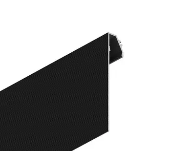 фото ПП 90 – теневой, парящий плинтус (пог.м.) - Черный