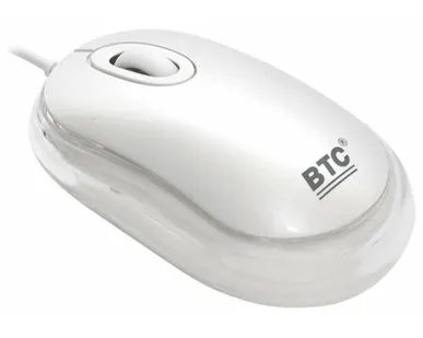 фото Мышь BTC M595U-W White USB