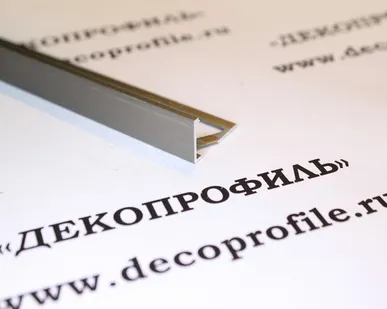 фото Профиль Effector угол прямой Г-образный - Инокс - 12 мм - 2,5 м