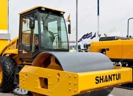 Фото №1 Аренда дорожного катка Shantui SR12P, Москва