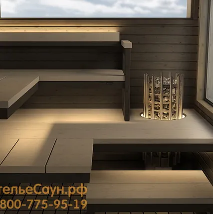 Фото №1 Электрокаменка Harvia Glow TRT 70 E (без пульта)