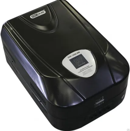 Фото №0 Стабилизатор напряжения PRORAB DVR 12090 WM