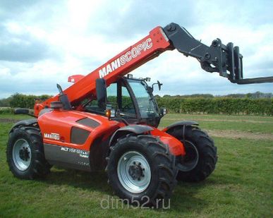 фото Ремонт телескопических погрузчиков Manitou