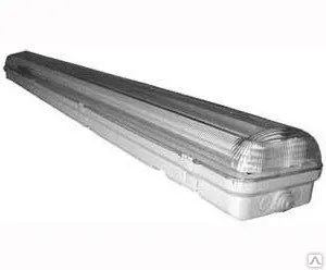фото Светильник влагозащищенный ЛСП-49 Э 2х36 IP65 ЭПРА