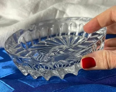 фото Пепельница 14 см хрусталь СССР