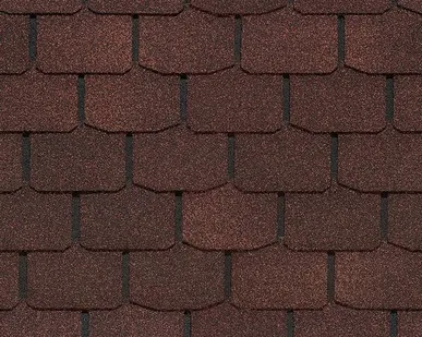 фото Гибкая черепица Docke Standart Крона Коричневый