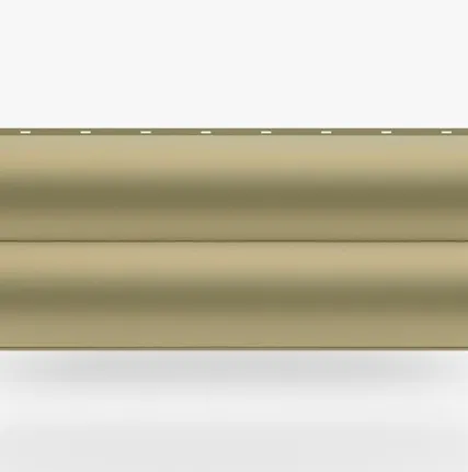 Фото №0 Сайдинг Металлический сайдинг «Бревно» 0.47-0.50 мм RAL 1014, Слоновая кость