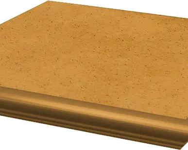 фото Ступень угловая с капиносом Aquarius Beige 33х33х1,1