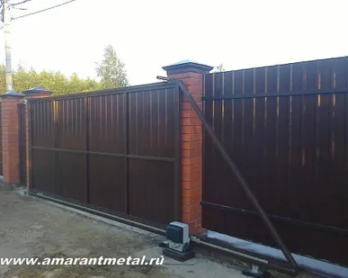 фото Автоматические ворота в Раменском районе