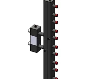 фото Гидроразделитель ZOTA с коллектором вертикальный, 5 контуров, до 70 кВт