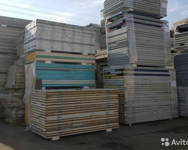 фото Сэндвич-панель пенополистерол 120 мм 6,43 м