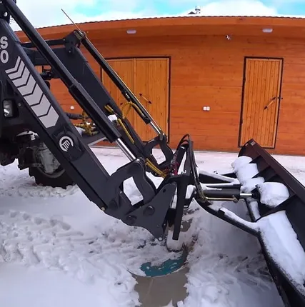 Фото №0 Отвал коммунальный гидроповоротный КУН (ТУРС)-2000-30 2,5 метра для КУН(TURS)-1000, 1500, 2000