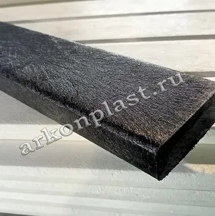 Фото №0 Полимерный профиль для скамеек 30х90х1500 черный