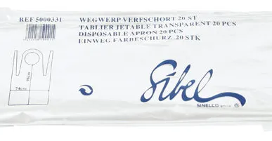 фото 5000331 Sibel - Сибл Фартук для покраски одноразовый 74x98 см, 20 шт/уп -