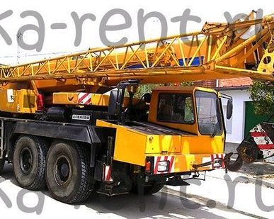 фото Авто кран Либхер 40 т