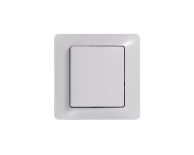 фото Переключатель проходной 1-кл. СП Glossa 10А IP20 (сх. 6) 10AX механизм бел. SE GSL000161