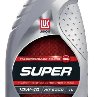фото Моторное масло LUKOIL 19191 10W-40 полусинтетическое 1 л