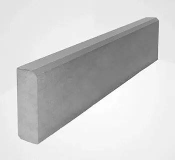 Фото №0 БОРДЮР ТРОТУАРНЫЙ 500Х200Х40ММ СЕРЫЙ