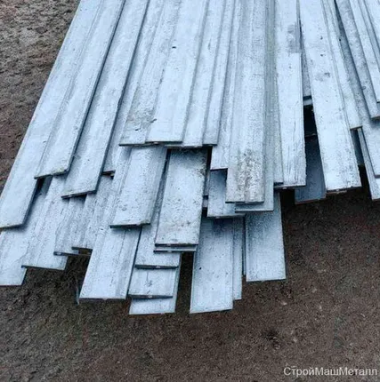 Фото №0 Полоса оцинкованная 30х4 мм ст 3 ГОСТ 9.307-89