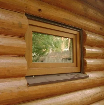 Фото №0 Деревянные окна для бани Екатеринбург