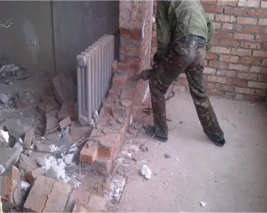 фото Демонтажные работы