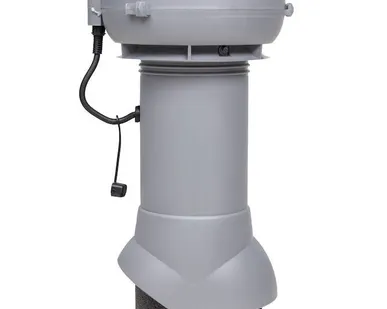 фото Е120 Р/125/500 Вентилятор светло-серый