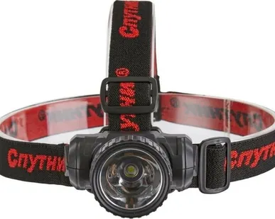 фото Фонарь налобный аккумуляторный светодиодный Спутник AFH708