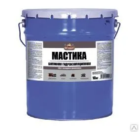 фото Мастика резинобитумная МРБ 20кг ОПТИЛЮКС