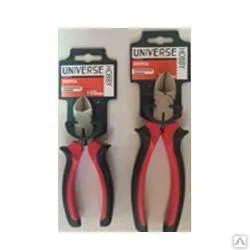 Фото №0 Бокорезы "Universe" 160мм, усиленные, антикор. покрытие, прорезин. ручки Un