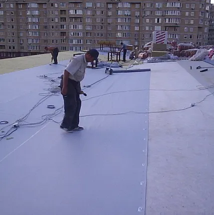 Фото №0 Устройство мембранной кровли