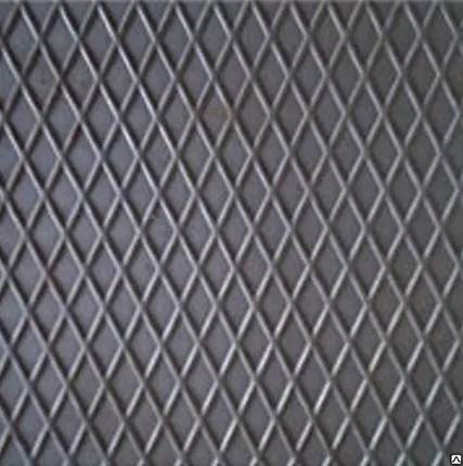 Фото №0 Лист рифленый ромб 5мм Ст3пс