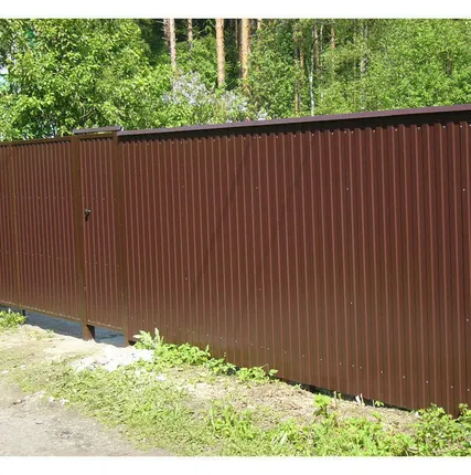 Фото №0 Забор для дачи