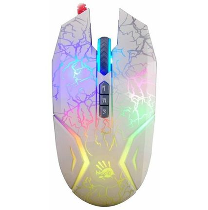 Фото №0 Мышь A4Tech N50 Neon White USB