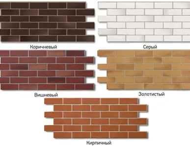 фото Фасадные панели DOCKE Berg Золотистый 1127*461