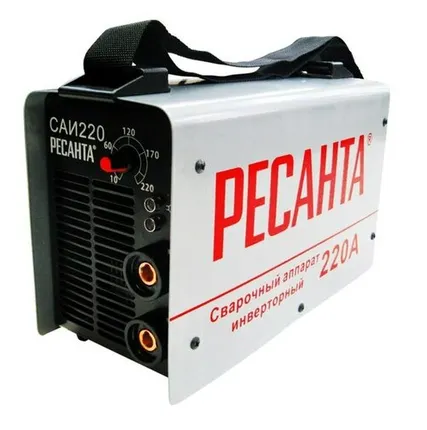 Фото №0 Сварочный аппарат Ресанта САИ 220А + маска