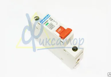 фото Выключатель 380в, HiBD63H 1 PMCS0000С 00005, 10 kA, компания HYUNDAI